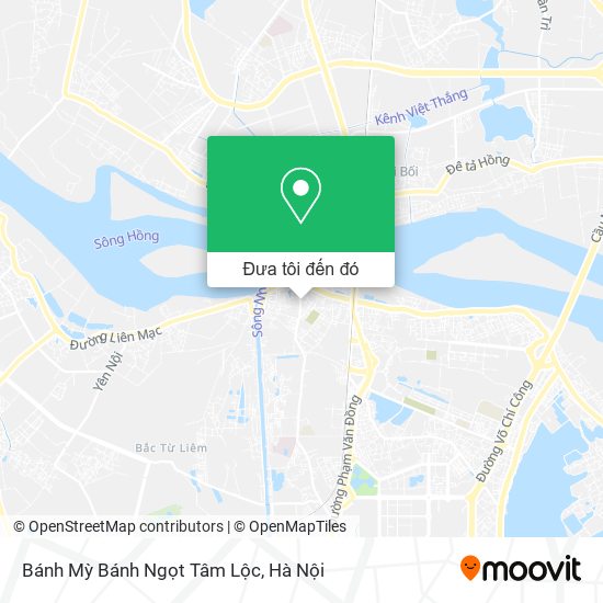 Bản đồ Bánh Mỳ Bánh Ngọt Tâm Lộc