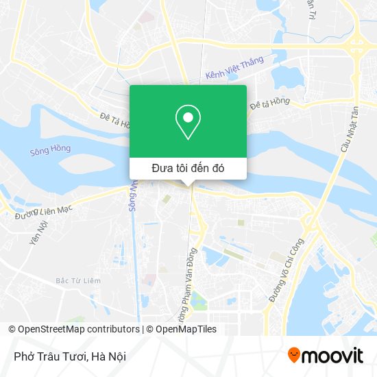 Bản đồ Phở Trâu Tươi