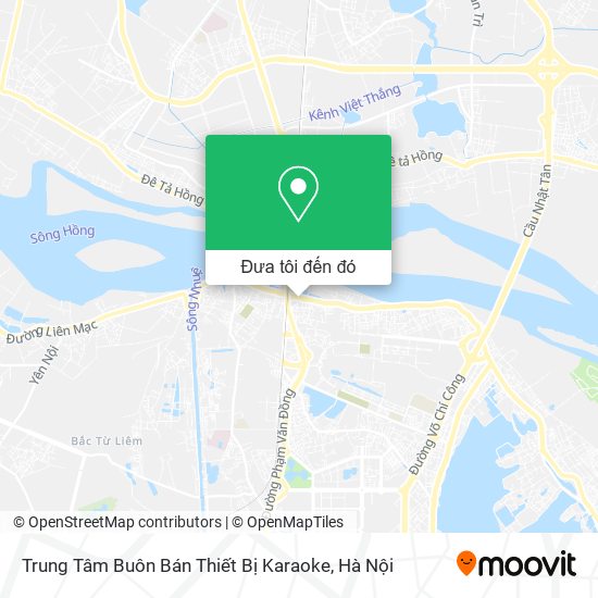 Bản đồ Trung Tâm Buôn Bán Thiết Bị Karaoke