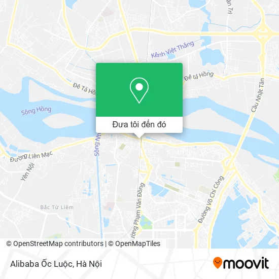 Bản đồ Alibaba Ốc Luộc