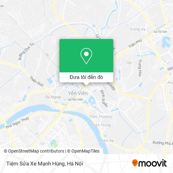 Bản đồ Tiệm Sửa Xe Mạnh Hùng