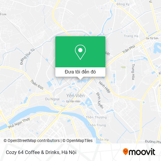 Bản đồ Cozy 64 Coffee & Drinks