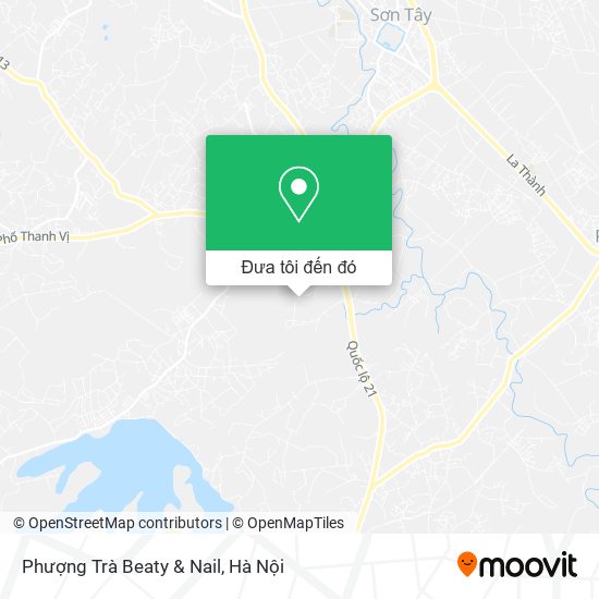 Bản đồ Phượng Trà Beaty & Nail