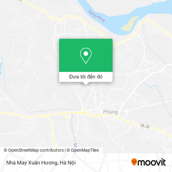 Bản đồ Nhà May Xuân Hương