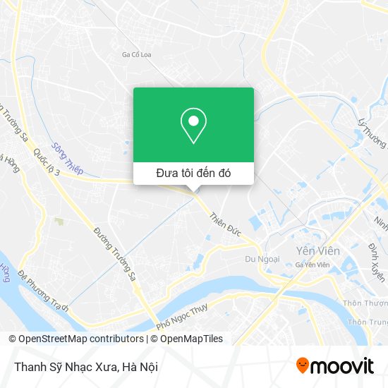 Bản đồ Thanh Sỹ Nhạc Xưa