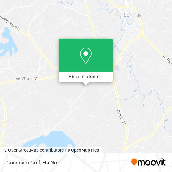 Bản đồ Gangnam Golf
