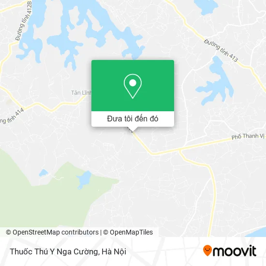 Bản đồ Thuốc Thú Y Nga Cường