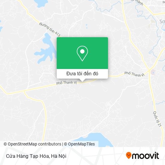 Bản đồ Cửa Hàng Tạp Hóa