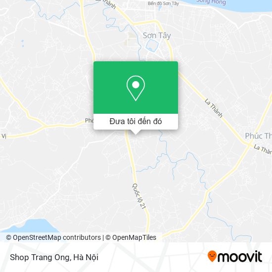 Bản đồ Shop Trang Ong