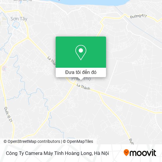 Bản đồ Công Ty Camera Máy Tính Hoàng Long