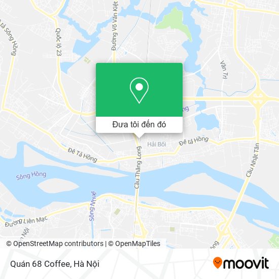 Bản đồ Quán 68 Coffee