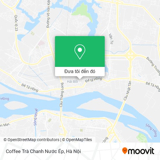 Bản đồ Coffee Trà Chanh Nước Ép