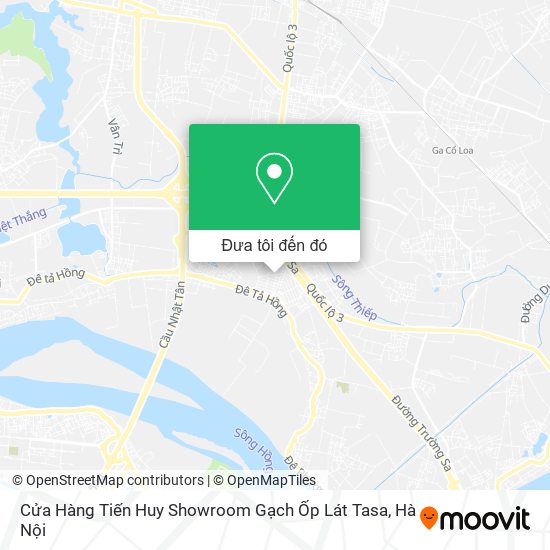 Bản đồ Cửa Hàng Tiến Huy Showroom Gạch Ốp Lát Tasa