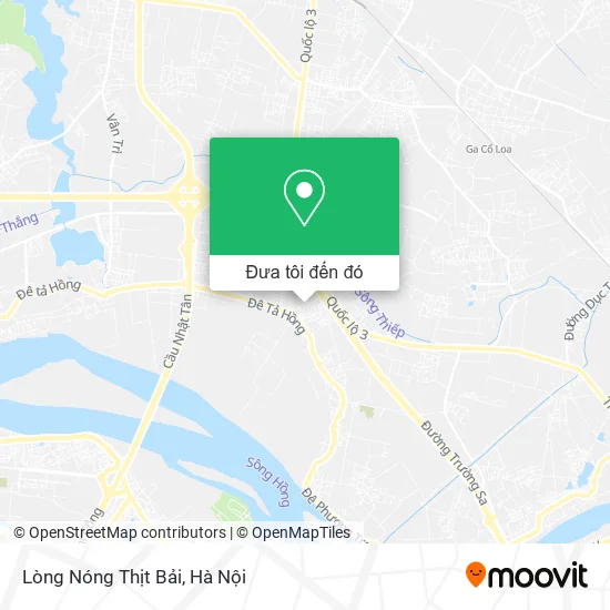 Bản đồ Lòng Nóng Thịt Bải