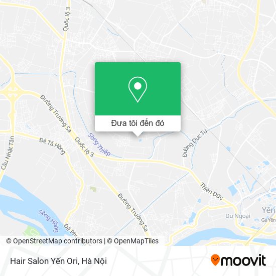 Bản đồ Hair Salon Yến Ori