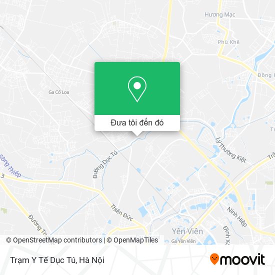 Bản đồ Trạm Y Tế Dục Tú