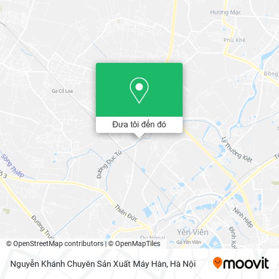 Bản đồ Nguyễn Khánh Chuyên Sản Xuất Máy Hàn