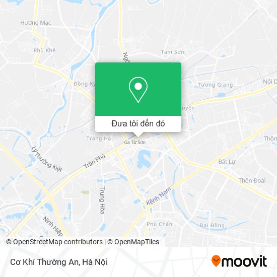 Bản đồ Cơ Khí Thường An
