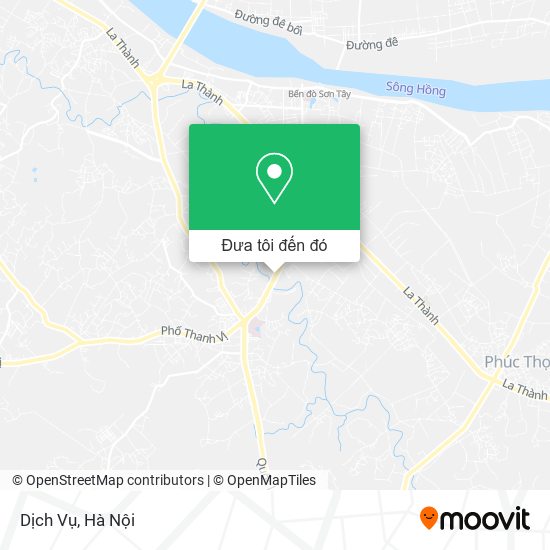 Bản đồ Dịch Vụ