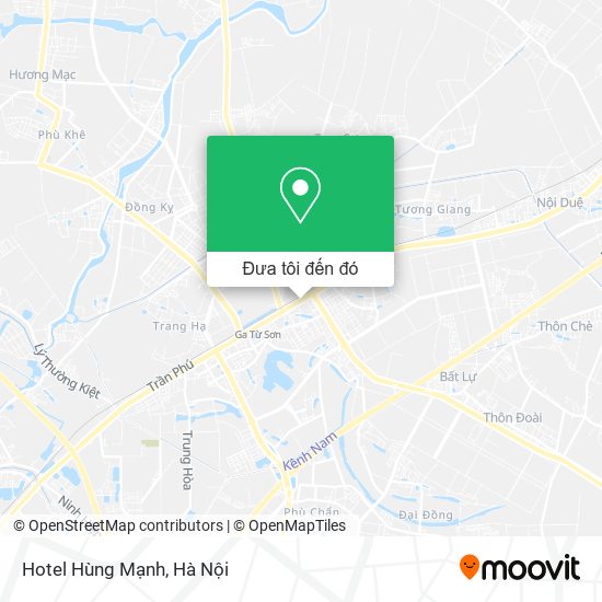 Bản đồ Hotel Hùng Mạnh