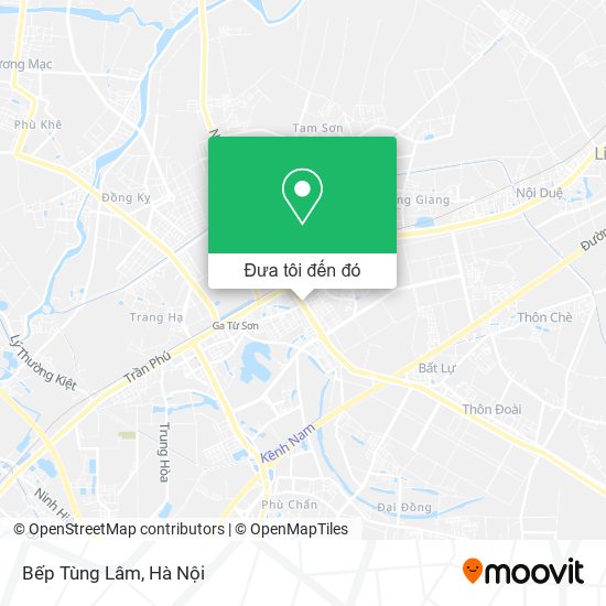 Bản đồ Bếp Tùng Lâm
