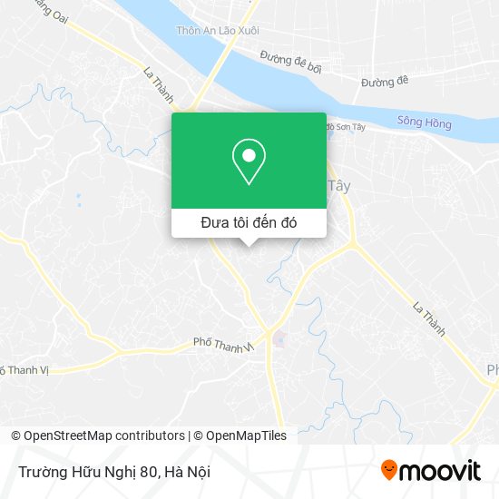 Bản đồ Trường Hữu Nghị 80