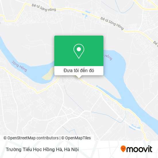 Bản đồ Trường Tiểu Học Hồng Hà