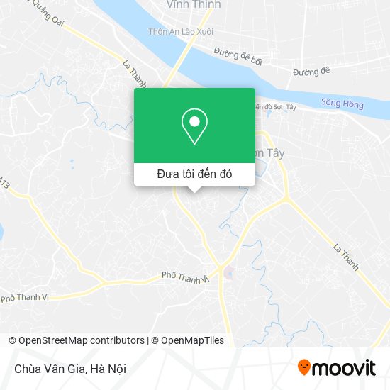 Bản đồ Chùa Vân Gia