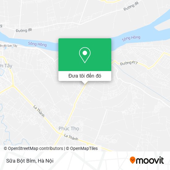 Bản đồ Sữa Bột Bỉm