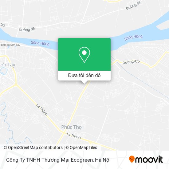 Bản đồ Công Ty TNHH Thương Mại Ecogreen