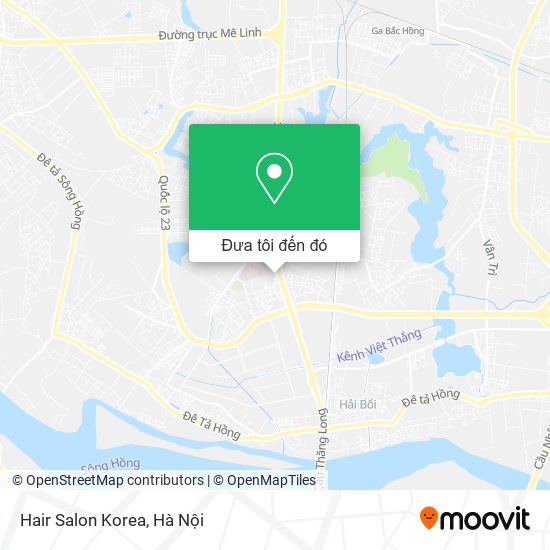 Bản đồ Hair Salon Korea