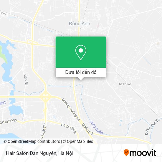 Bản đồ Hair Salon Đan Nguyên