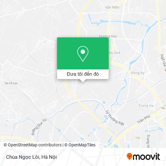 Bản đồ Chùa Ngọc Lôi