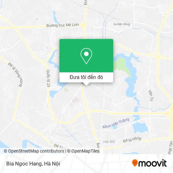 Bản đồ Bia Ngoc Hang