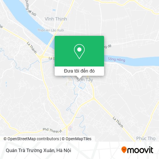 Bản đồ Quán Trà Trường Xuân