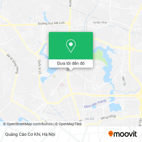 Bản đồ Quảng Cáo Cơ Khí
