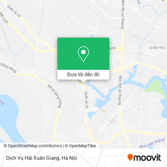 Bản đồ Dịch Vụ Hải Xuân Giang