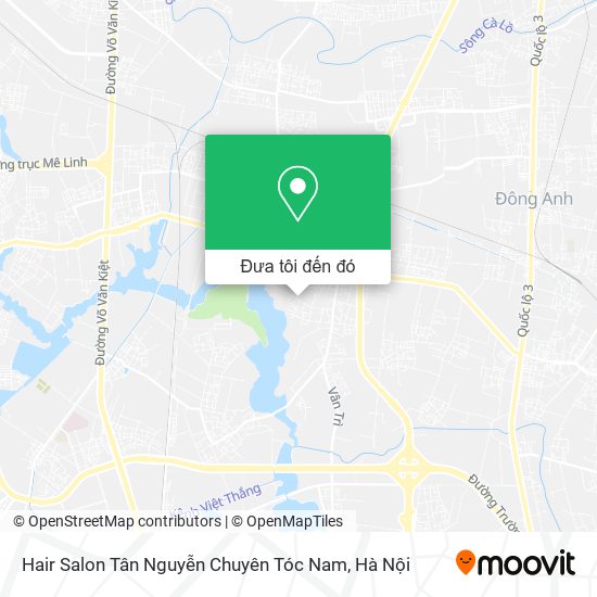 Bản đồ Hair Salon Tân Nguyễn Chuyên Tóc Nam