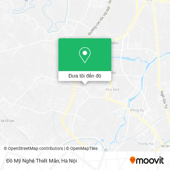 Bản đồ Đồ Mỹ Nghệ Thiết Mắn