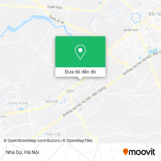 Bản đồ Nhà Dự