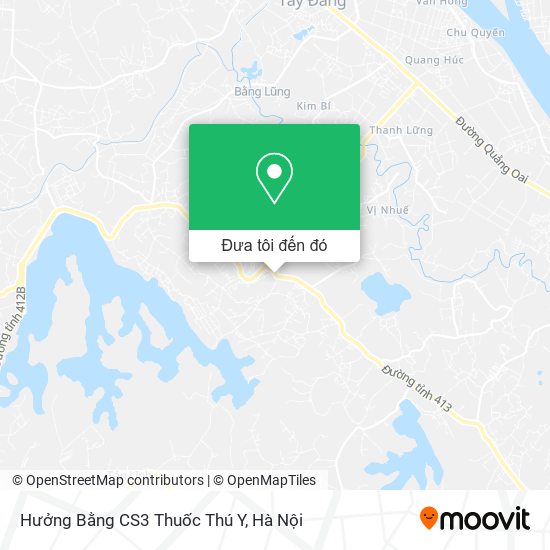Bản đồ Hưởng Bằng CS3 Thuốc Thú Y
