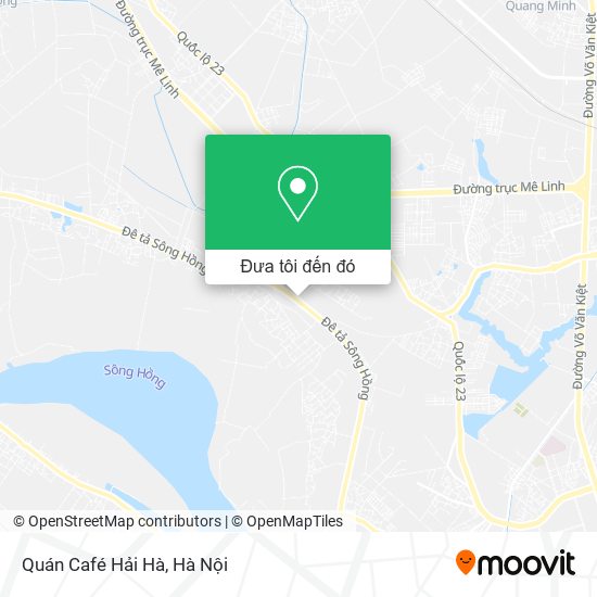Bản đồ Quán Café Hải Hà