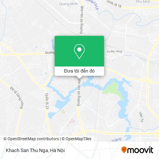 Bản đồ Khach San Thu Nga