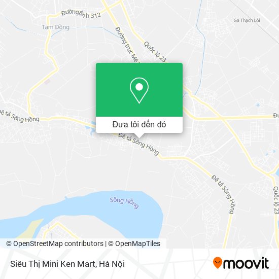 Bản đồ Siêu Thị Mini Ken Mart