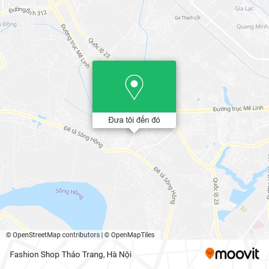 Bản đồ Fashion Shop Thảo Trang