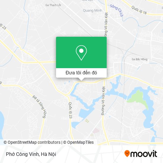 Bản đồ Phở Công Vinh