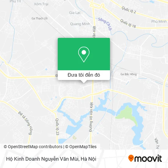 Bản đồ Hộ Kinh Doanh Nguyễn Văn Mùi