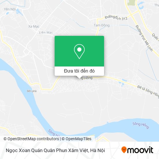 Bản đồ Ngọc Xoan Quán Quân Phun Xăm Việt