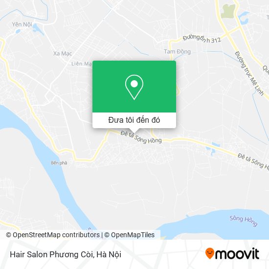 Bản đồ Hair Salon Phương Còi