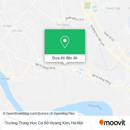 Bản đồ Trường Trung Học Cơ Sở Hoàng Kim